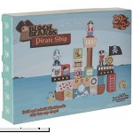 Blockbeard's Pirate Ship Wooden Building Blocks Playset 29 pcs. by Imagination Generation  B0167BIQEW